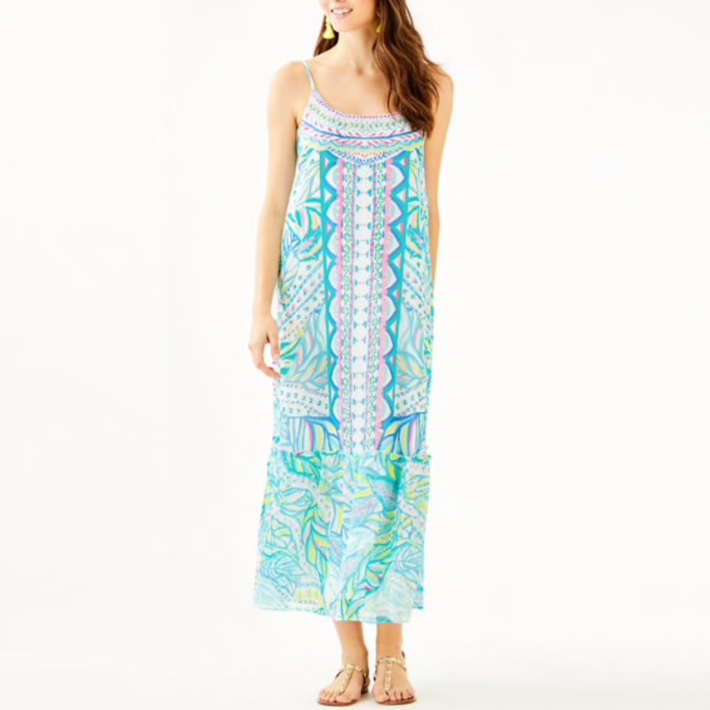 🎉HP🎉 Lilly Pulitzer Winnie Midi Dress